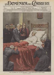 Mort du pontife Pie X dans ses appartements au Vatican à la deuxième heure du 20 courant