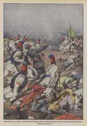 Noël de sang et de valeur, combat de Moshruga contre les rebelles