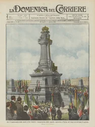 Au Xᵉ anniversaire de la mort du Roi Umberto, inauguration de la chapelle expiatoire, à Monza