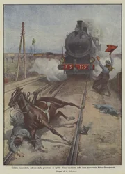 Soldat imprudent sauvé par la présence d