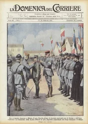 Une cérémonie française à Milan