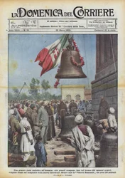 Une grande fête catholique à Asmara, huit grandes cloches fondues avec le bronze des canons ennemis