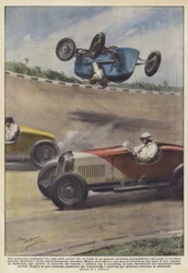 Une acrobatie dangereuse? Un saut de la mort?