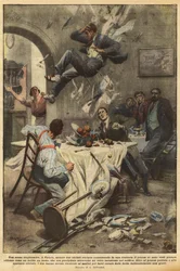 Une scène tragicomique