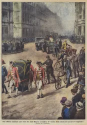 Un défilé original aux fêtes du Lord Mayor, à Londres, le cortège de l