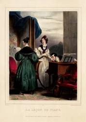 La leçon de piano