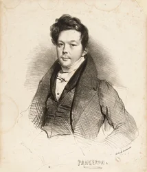 Portrait du compositeur Auguste-Mathieu Panseron 1796-1859