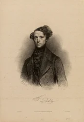Portrait du compositeur Theodor Döhler 1814-1856