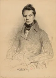 Portrait du violoniste et compositeur Antoine Bessems 1806-1868