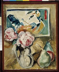 Nature morte de faon sur le tableau 