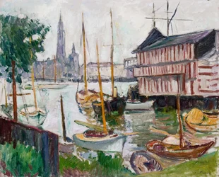 Bassin de yachts à Sainte-Anne, Anvers