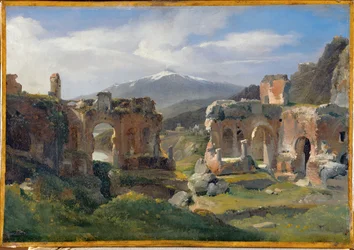 Ruines du theatre de Taormina - Ruines du théâtre de Taormina ...