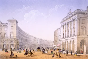Le Quadrant et Regent Street, Londres