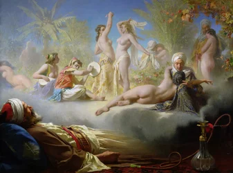 Le rêve du croyant, vers 1870