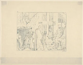Personnes noires libres dans le Nord, extrait des Eaux-fortes de la guerre confédérée, 1861-63.