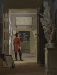 La Salle des Antiquités au Palais de Charlottenborg, Copenhague