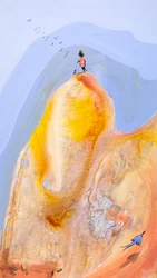 Un voyage coloré à travers les montagnes
