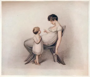 Je ne pouvais pas apprendre mon livre maman, c1810