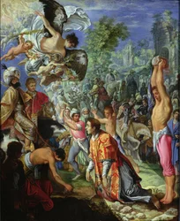 La lapidation de saint Étienne