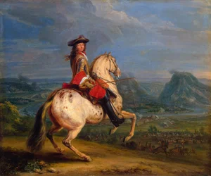 Louis XIV à la prise de Besançon, 1674