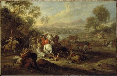 Choc de cavalerie ou combat de cavalerie