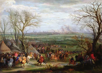 Le Siège de Cambrai par Louis XIV, roi de France et de Navarre, en 1677