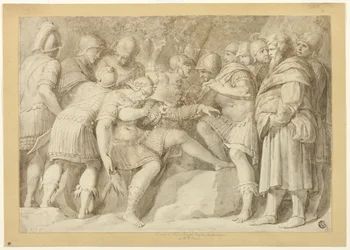 La mort de Scipion