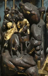 Adoration des Mages (détail)