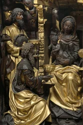 Adoration des Mages (détail)
