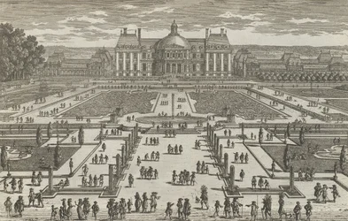 Vue de Vaux-Le-Vicomte, années 1680