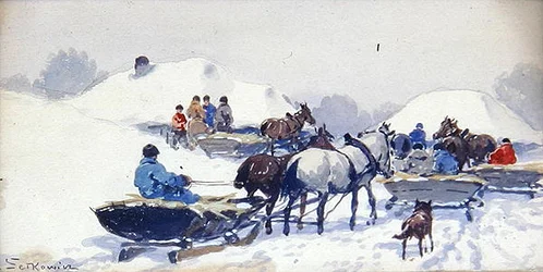 Hiver à la campagne