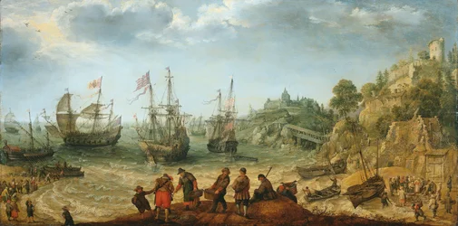 Navires au large d