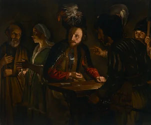 Le reniement de saint Pierre, vers 1627 (huile sur toile)
