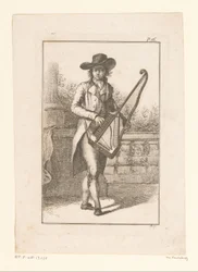 Jeune homme jouant de l