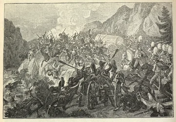 La Bataille de Katzbach le 26 août 1813