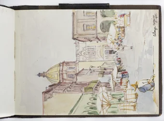 Carnet de croquis de dessins et notes, Amérique du Nord et du Sud (y compris le Mexique)
