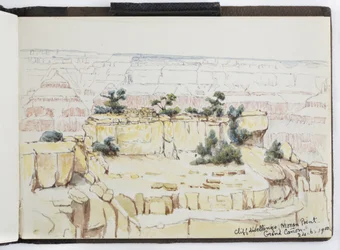Carnet de croquis de dessins et notes, Amérique du Nord et du Sud (y compris le Mexique)