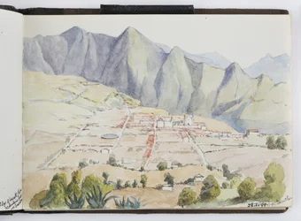 Carnet de croquis de dessins et notes, Amérique du Nord et du Sud (y compris le Mexique)