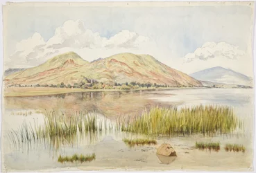 Turumataro et le lac Pátzcuaro, Michoacan, Mexique