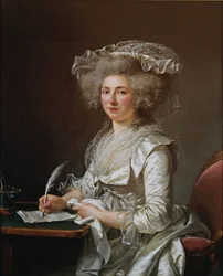 Français :  Portrait de femme Portrait of a Woman