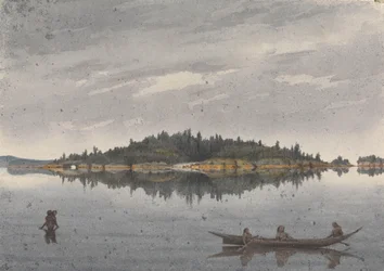 Île aux Cerfs, Beaver Harbour, Île de Vancouver, 15 juillet 1851 [Canada]
