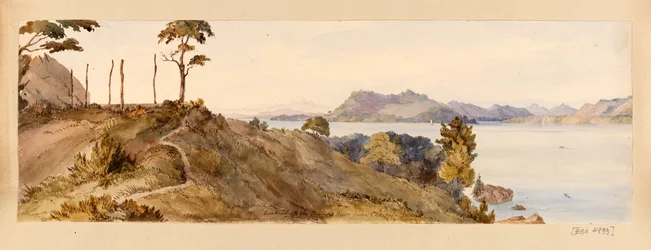 Vue de la rivière de Bornéo depuis l