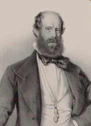 Portrait du compositeur Luigi Ricci 1805-1859, 1858