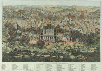 Vue générale de Jérusalem