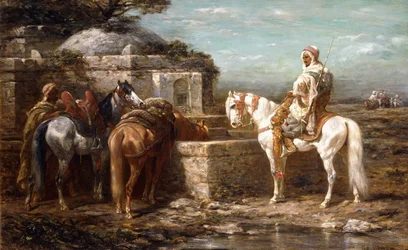 Au puits, 19ème siècle