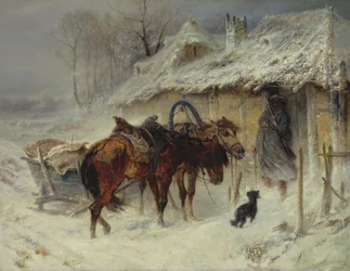 À la recherche de contrebandiers, c.1867