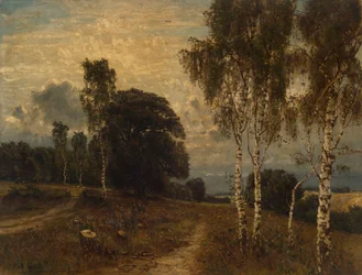 Bouleaux au lac Ammersee