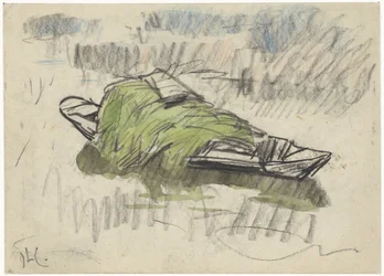 Bateau avec de l