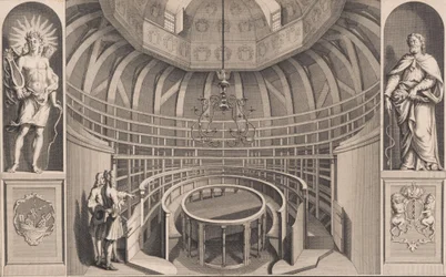 Théâtre anatomique dans le Waaggebouw