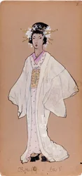 Costume du personnage de Cio-Cio-San pour l